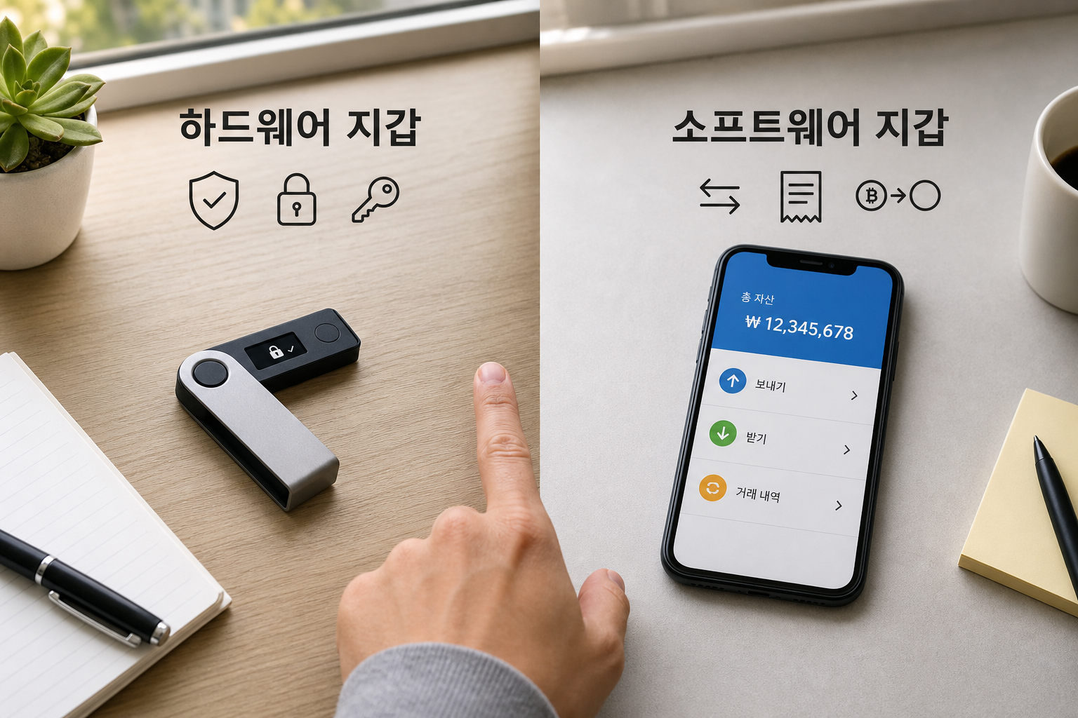 비트코인 지갑 종류별 장단점 비교