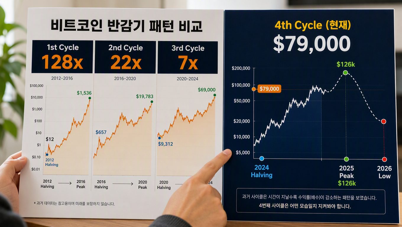 비트코인 반감기 패턴