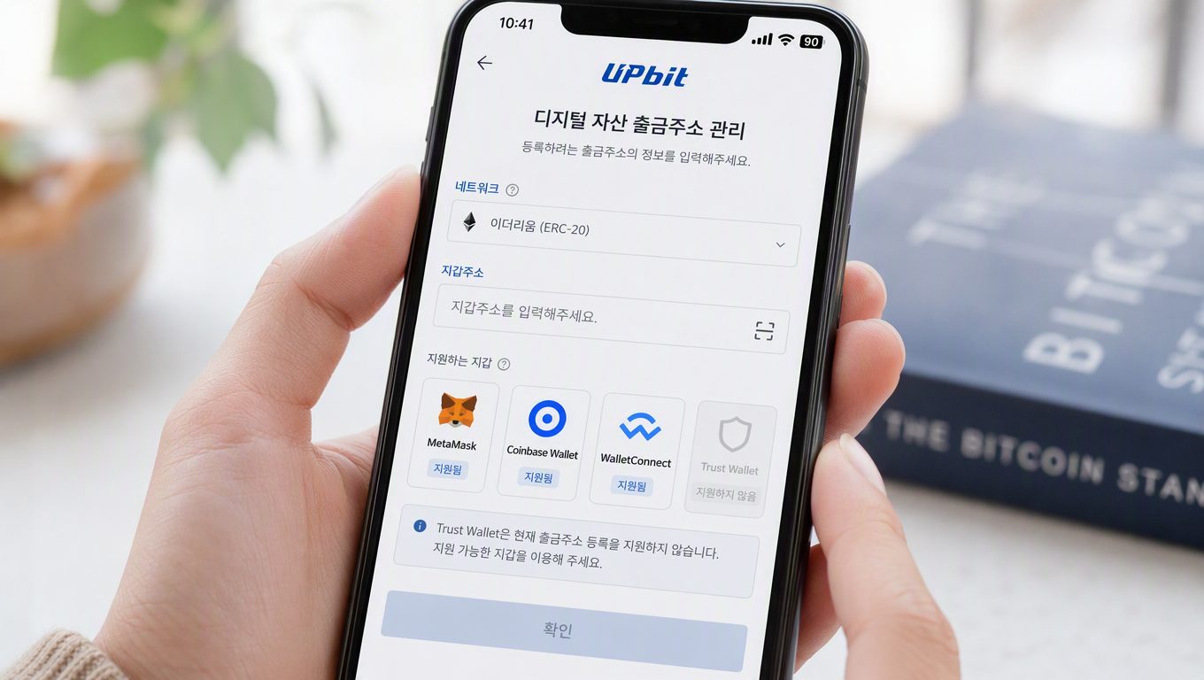 트러스트월렛에서 업비트로 입금할 때 업비트 트래블룰 적용과 등록 방법