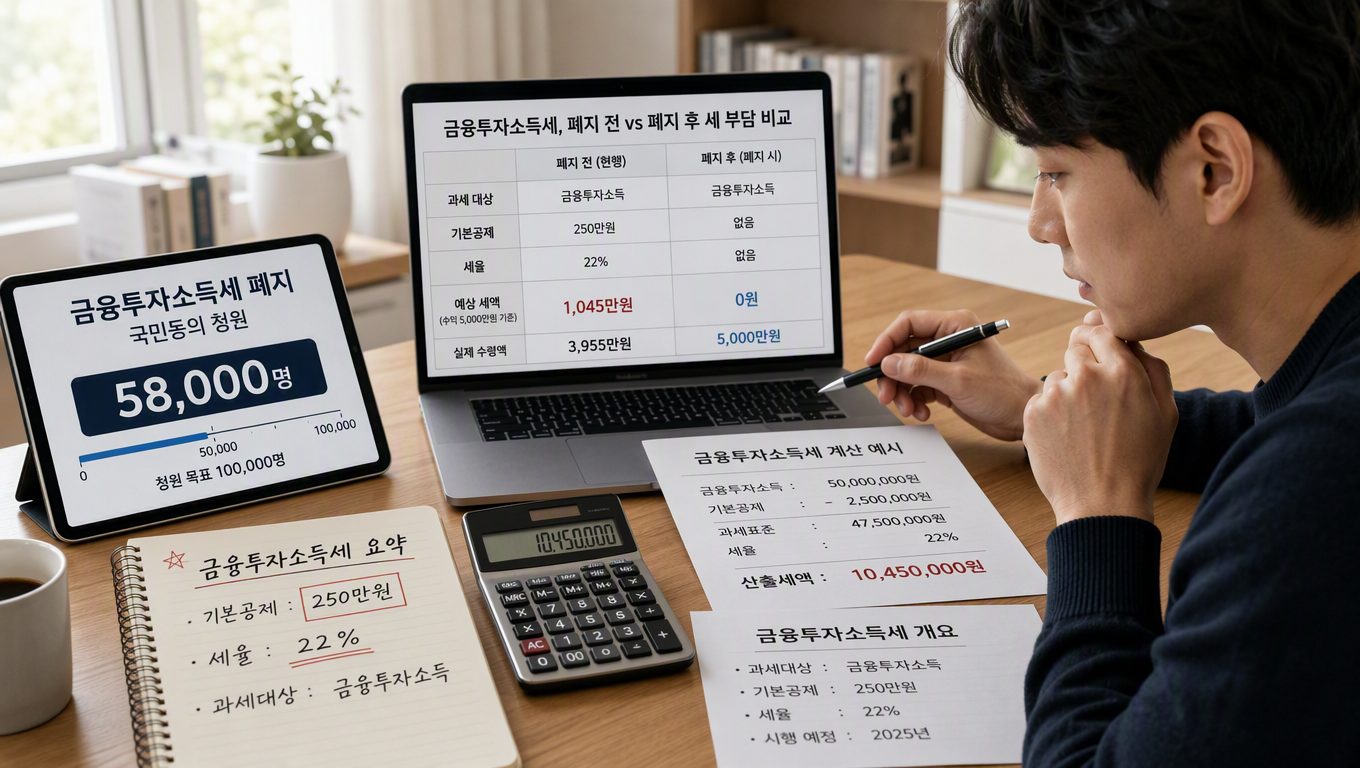 가상자산 과세 폐지 청원 동의 현황과 과세 유지 시 세율·형평성 문제