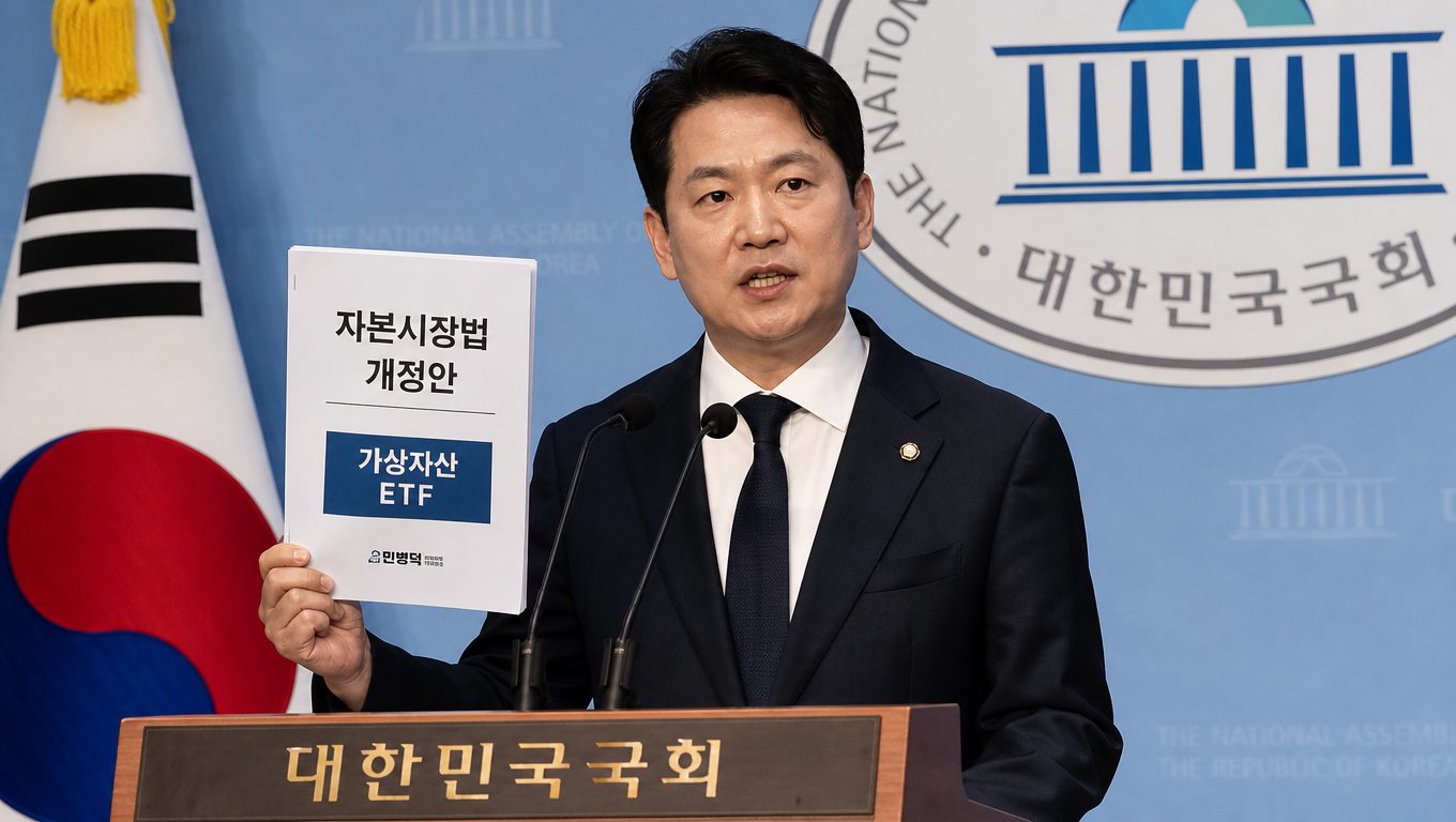 민병덕 비트코인 ETF 허용 법안 발의 배경과 핵심 내용
