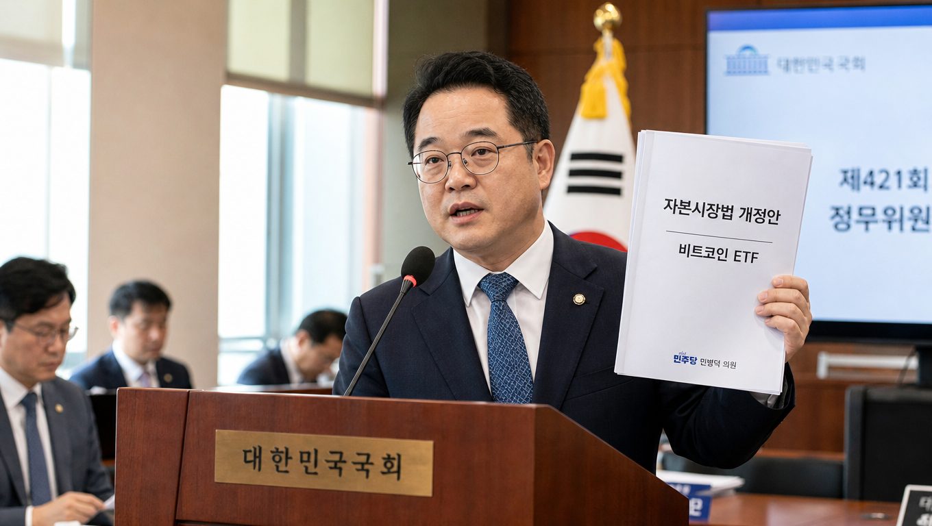 민병덕 비트코인 ETF 법안 자본시장법 개정 내용